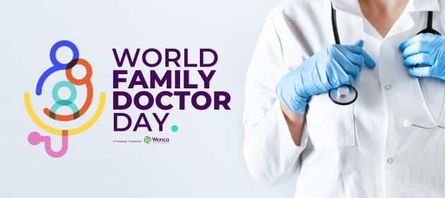 World Family Doctor Day 2023, #WFDD2023 #WorldFamilyDoctorDay. LOgo: WONCA