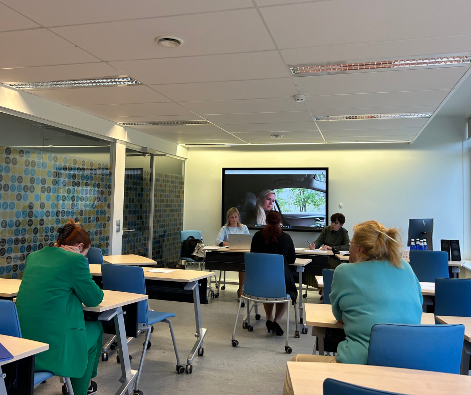 Tervishoiusekretäride kutseeksam toimus 31. mail ning see koosnes suulisest ja kirjalikust osast. Foto: Erakogu