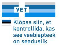 Eesti internetiapteekide logod. Foto: Ravimiamet