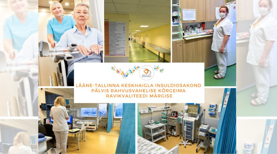 LTKH insuldiosakond pälvis rahvusvahelise kõrgeima ravikvaliteedi märgise. Foto: Lääne-Tallinna Keskhaigla/Canva