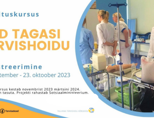 Tallinna Tervishoiu Kõrgkool alustab novembris taas koolitusprojektiga „Õed tagasi tervishoidu“