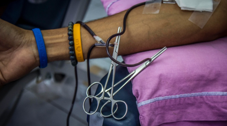 Vereülekanne on meditsiiniline protseduur, mille käigus manustatakse patsiendi vereringesse doonori verest valmistatud verekomponente. Foto: Pixabay