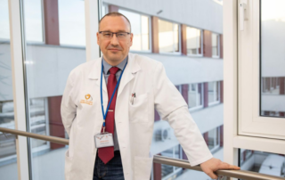 Dr Arkadi Popov valiti uueks ametiajaks Lääne-Tallinna Keskhaigla juhiks. Foto: Eero Vabamägi, Lääne-Tallinna Keskhaigla