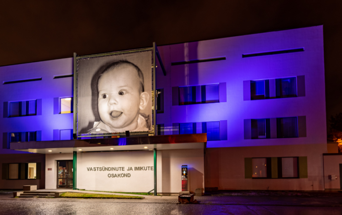 Tallinna Lastehaigla tähistab rahvusvahelist enneaegse sünni päeva emapiimapanga loomisega. Foto: SA  Tallinna Lastehaigla