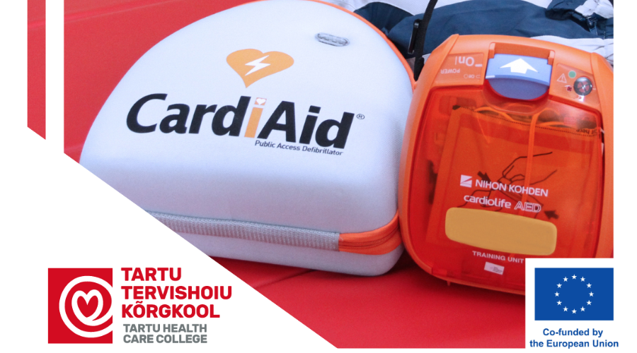 Setomaa sai esimese avaliku AED seadme. Foto: Tartu Tervishoiu Kõrgkool