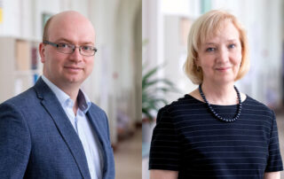 Dr Sander Pajusalu ja prof Katrin Õunap. Foto: A. Tennus