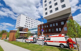 Tartu Ülikooli Kliinikumi kriisiõppus Tervex 2022 (Foto: Tartu Ülikooli Kliinikum)