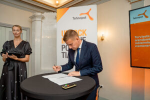 MoU allkirjastamine 12.09.2025, Erkki Keldo (Pildistas: Enriko Pedaksalu)
