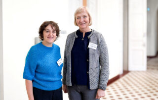 Hilde Van Esch ja Katrin Õunap (foto: Tartu Ülikooli Kliinikum)