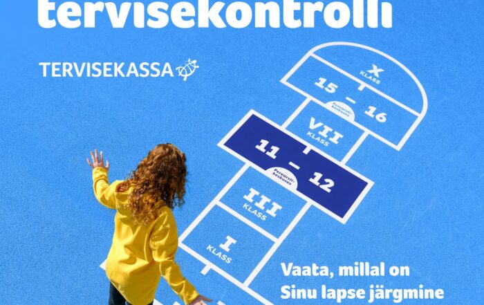 Vaid veerand 11–12-aastastest lastest jõuab perearsti juurde rutiinsesse tervisekontrolli (allikas: Tervisekassa)